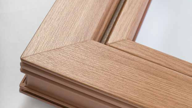 Decoro a effetto legno