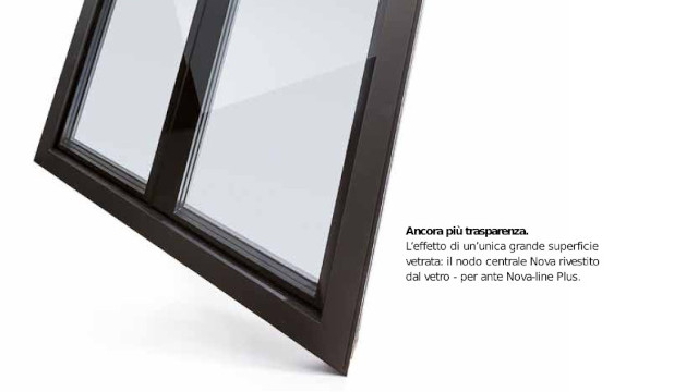 Nova Line Plus Alluminio di Finstral