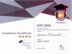 2&deg; livello Installazione e Formazione Tecnica