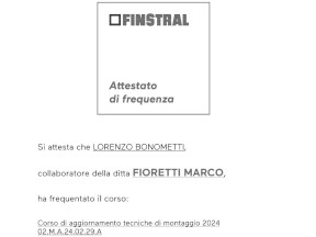 Aggiornamento tecniche di montaggio 2024