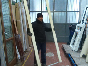 L'officina nella sede di Marco Fioretti
